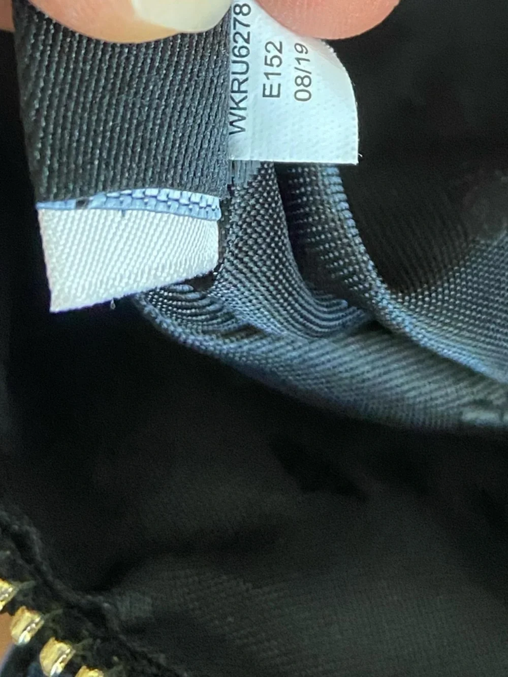 Kate Spade Joeley Black Glitter Zip Top Tote